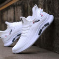Anchor Recommended Men's One Pedal New Fashion Shoes White Breathable Mesh White Shoes Men's Sneakers Casual Shoes.