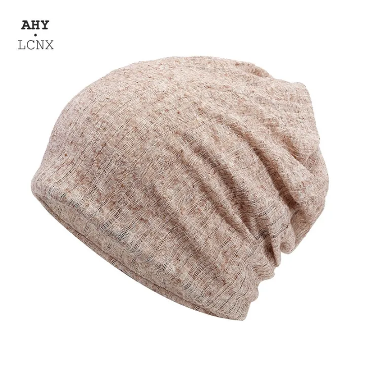 New%20Summer%20Spring%20Men%20Women's%20Tuan%20Hat%20Slouchy%20Beanie%20Mesh%20Breathable%20Cotton%20Hat%20Beanies%20Knitted%20Cap%20Female%20Male%20Gorros%20Bone%20-%20Image%204