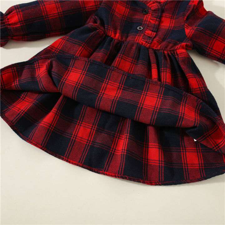 %EF%BC%88NEW%EF%BC%89Spring%20and%20Autumn%20New%20Long%20Sleeve%20Girl%20Baby%20Dress%20Academy%20Style%20Pure%20Cotton%20Plaid%20Waist%20Wrapped%20Princess%20Dress%20Suitable%20for%200-3%20Year%20Old%20Babies%20-%20Image%206
