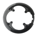 TWEXQNY 2X 8Holes 42T BIke Crank DIY Cover Bicycle Crankset Chain Wheel Cover Guard Mountain Bike Chain Protector-Gray.