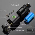Police torch Mini Pocket Waterproof Aluminium Alloy Body Handheld LED Flashlight ( METAL BODY ).