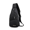 CALOFE Shoulder Bag Chest Bag for Men Waterproof USB Male Crossbody Bag Anti-Theft Short Travel Messenger Chest Sling Fashion Designer Chest Bag. 
