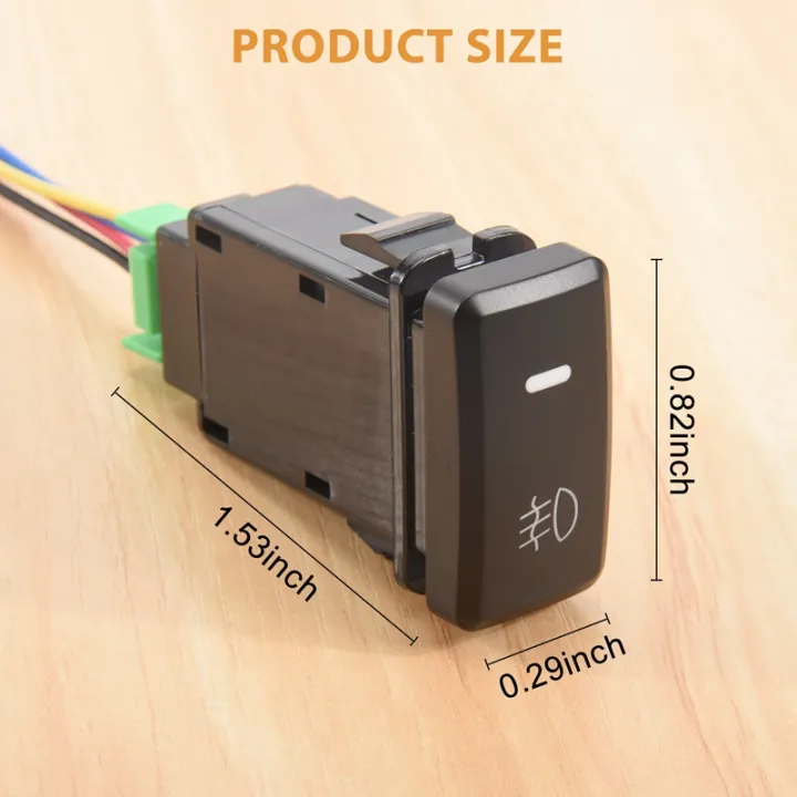 Auto%20Retrofit%20Switch%20Waterproof%20Toggle%20Switch%20Fog%20Lamp%20Switch%20With%204%20Line%20For%20Toyota%20Lexus%20White%20Light%20-%20Image%207