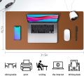 Leather keyboard desk pad- Home office desk pad and Desk mat accessories Desktop protector. 