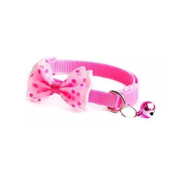 Cat Collar, Pet Collar, Pet Supplies Ornament Bow Nylon Bell Collar For Cats, Cat Accessories