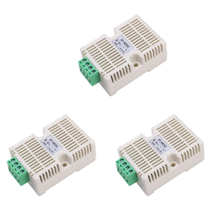 3X Temperature Humidity Transmitter RS485 SHT20 Sensor Modbus RTU ...