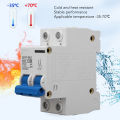 2P Circuit Breaker, Short Circuit Protection Switch DC 500V 50A Multifunctional for Ship Power System.