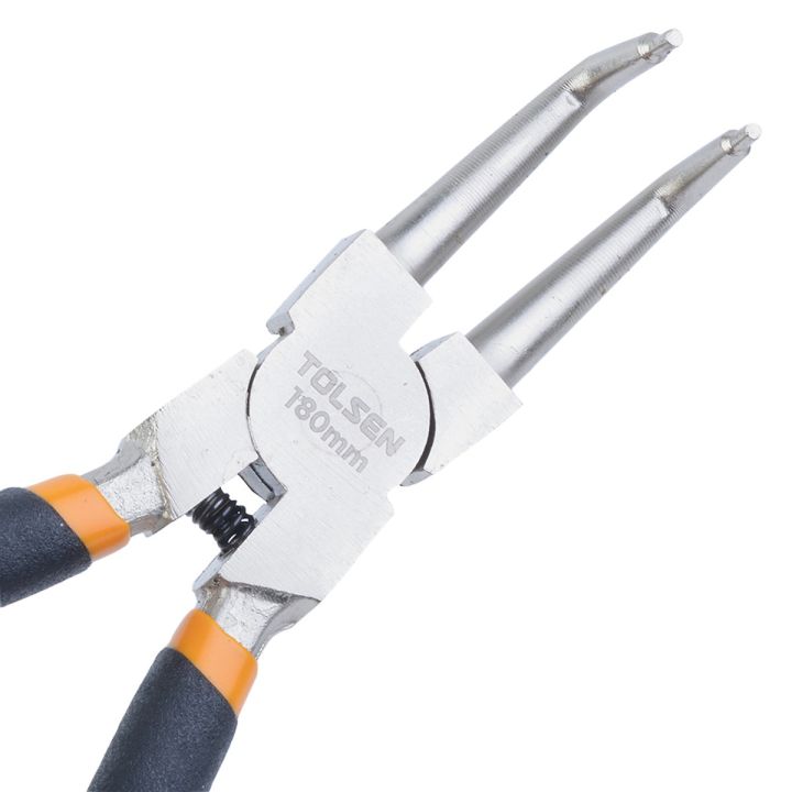 TOLSEN%207"%20Internal%20Circlip%20Pliers,%20Bent%20(180mm,%207%20inch)%20Dipped%20Handle%20Model:%2010082%20-%20Image%205