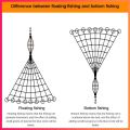 Fishing Net Crayfish catcher network Fishing Accessories Copper Shoal Cast Gill Feeder Sticky Fish Net Fish Net Fishing Trap.