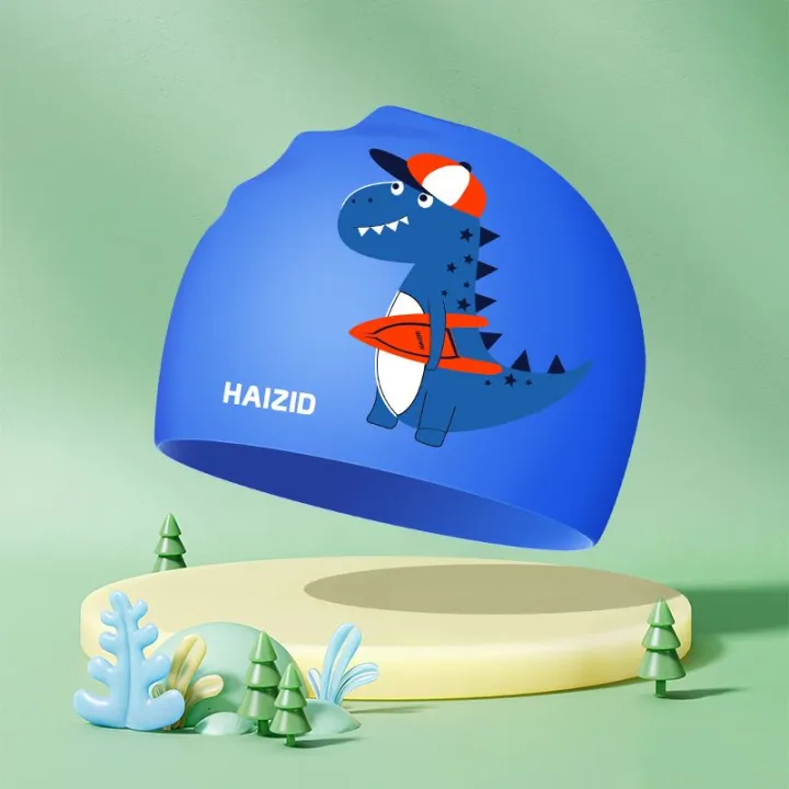 Swimming%20Cap%20Silica%20Cap%20ChildrenPuSwimming%20Cap%20Coated%20Cartoon%20Canvas%20Cap%20Children's%20Swimming%20Equipment%20Swimming%20Cap%20Set%20-%20Image%202