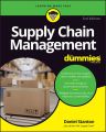 Supply Chain Management For Dummies by Daniel Stanton. 