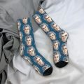 Hip-hop Astarion Baldurs Gate Soccer Socks Polyester Crew Socks for Unisex. 