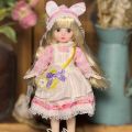 Set Beautiful /6 SD 30cm Bjd Doll with Clothes Attractive Eyes Long Hair Princess Dress Up BJD Dolls with Wig Make Up Ball Jointed Princess Makeup Ball Joint Doll Birthday Gift. 