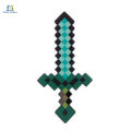 Minecraft Foam Roleplay Battle Toy Life-Sized Minecraft Pixel Minecraft Foam Sword. for Active Play Life-sized Roleplay Battle Toy Life-sized Minecraft Pixel. 