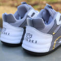 Men Casual Shoes Men Autumn Fashion Mesh Breathable Lightweight Casual Shoes New Comfortable Soft Bottom Flats Lace Up Sneakers KEEMEEUYZO.