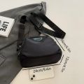 Elegant Modern Shoulder Bag with Detachable Strap – Water-Resistant Nylon Crossbody Handbag for Women | Nasmik.