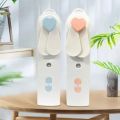 2 pcs only 499tk(offer) 2 In 1 Fan Humidifier Portable and Rechargeable Handheld Fan. 