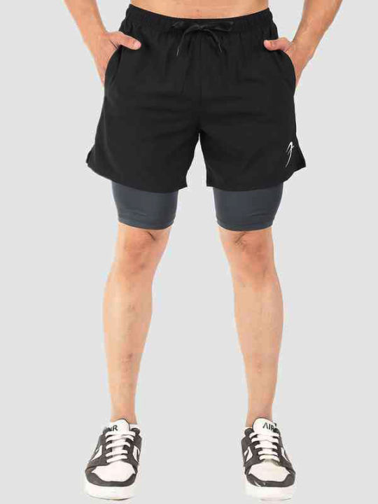 Hotfiary%20Men's%20Compression%20Pants%20with%20Shorts%202%20in%201%20Running%20Gym%20Workout%20Shorts%20Leggings%20Compressions%20Tights%20Multicolor%20-%20Image%205