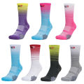 Basketball Socks Men's Elite Socks Long High-Top Thick Towel Bottom Knee-High Sports Socks Sweat-Absorbent High-Top Running. 