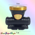 High-Power Rechargeable Led Headlamp With Built-In 18650 Battery - Waterproof Head Torch Light For Versatile Use.