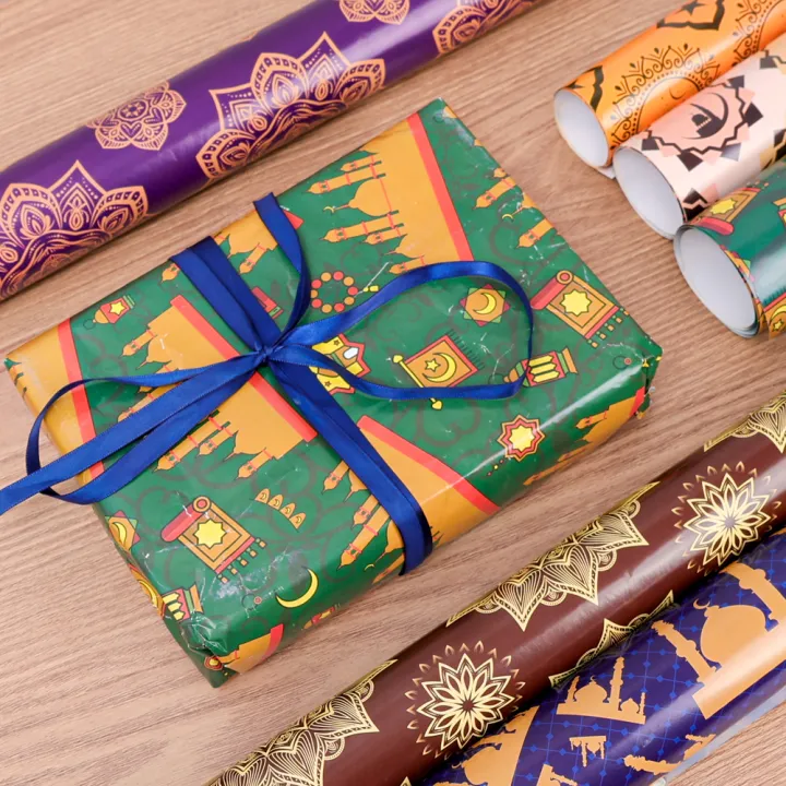 1/5/10Pcs%20Eid%20Gift%20Wrapping%20Paper%20Exquisite%20Gift%20Wrapping%20Craft%20Paper%20DIY%20Gift%20Paper%20Party%20Packaging%20Supplies%2070*50%20CM%20-%20Image%202