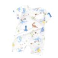 Unisex Infant Rompers Summer Short Baby Clothes Cotton Thin Cute Breathable Newborn Boys Girls Cute One-Piece Pajamas 0-18 month. 