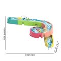 Funny Baby Toys Small Ball Track Slide Toys Boys Girls Ball Bath Toy Baby Bathtub Roller Coaster For Kids Fun Play. 