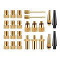 Bike Pump Adapter, DV AV SV Valve Adapter for Bicycle (24Pcs). 