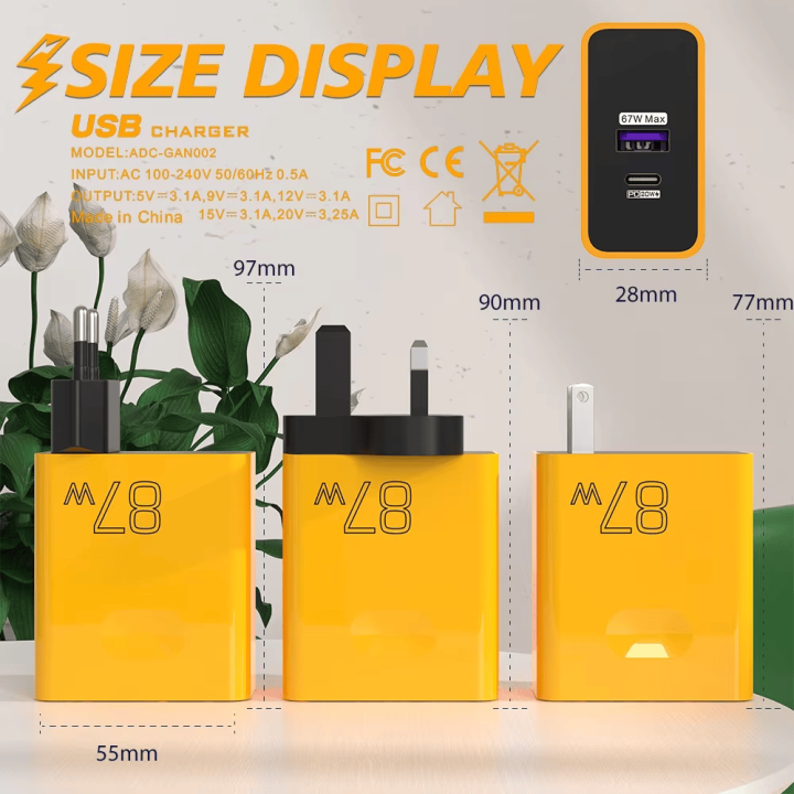 Real%2087W%20Fast%20Charging%20PD%20Adapter%20with%204-in-1%20PD%20Fast%20Charging%20Cable%20-%20Image%203