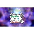 Bike Sticker - Start  With Bismillah & End with alhamdulillah ( Waterproof & Premium quality)/ Bike Sticker Gallery. 