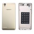 OPPO F1 - ( Metal ) Casing / Back Shell / Back Panel / Battery Cover / Back Door / Back Replacement Part with Button.