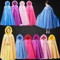 Winter Girls Velvet Princess Long Cloak Fancy Fairy Cinderella Belle Aurora Rapunzel Kids Floor Length Corduroy Hooded Cape. 