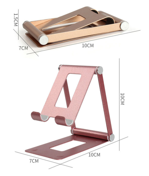 Aluminum%20Alloy%20Portable%20Mobail%20&%20iPad%20Stand%20Compatible%204.7-11%20Inch%20Tablet%20Phone%20Holder%20Adjustable%20Desktop%20Phone%20Tablet%20Stand%20-%20Image%203