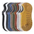 5 Pairs Men Short Socks Cotton High Quality Crew Ankle Casual Soft Low-Cut Non-Slip Breathable Summer Autumn 2022 Sock for Male.