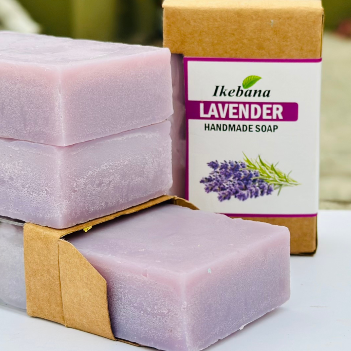 Ikebana Lavender Handmade Soap- 90 gm