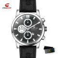 CHAXIGO Fashion and Trendy Men's Watch, Small and Versatile Business Leather strap, Waterproof Sports and Trendy Watch. 