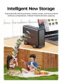 ORICO MetaBox Mini Personal Storage 3.5" Type-C Network Attached Storage Automatic Backup Remote Access Diskless NAS. 
