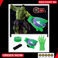 Hulk Toy for Kids (Web-shooter Set with Hulk Gloves) Kids Birthday Gifts.