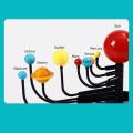 Kids Cosmic Planet Galaxy Solar System Eight Planets Model Educational Toy DIY Science Experiment Kit. 