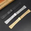 18mm Stainless Steel Watchband For Casio A158 / A159 / A168 /A169 /B650 /AQ230 a168w/A158W MRW200/AEQ-110 Metal Bracelet Strap. 