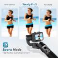 Hohem 3-Axis Handheld Gimbal Waterproof Action Camera Stabilizer for DJI Osmo Gopro Hero8//7/6/5/4 RXO SJCAM ISteady Pro 3/Pro4.