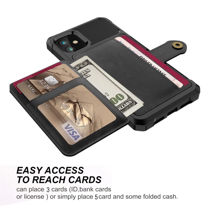 %EF%BC%88COD%20Available)For%20iPhone%2011%20Magnetic%20Wallet%20Card%20Bag%20Leather%20Case%20-%20Image%204