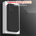 Original For Samsung Galaxy A52 5G Silicone Full Cover Case Dirt resistant Phone Case Cover. 