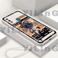 Casing itel A56 Pro design for mobile phone case Cartoon astronaut. 