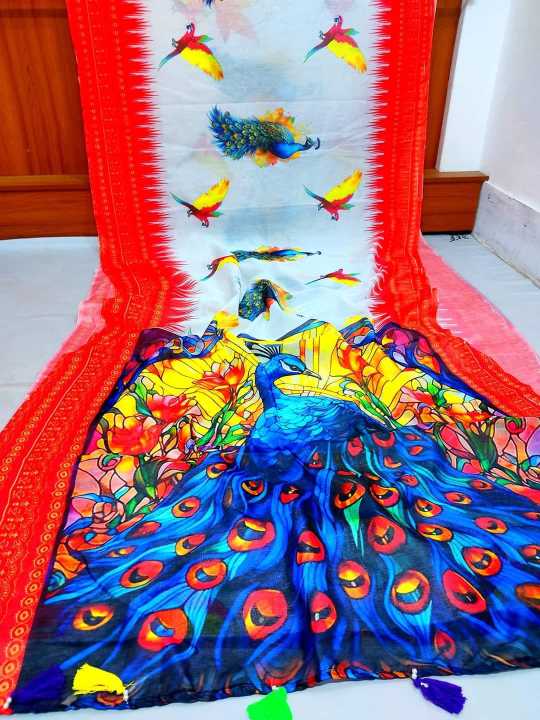 Chanderi%20Silk%20Digital%20Printed%20tassel%20Saree%20Soft%20and%20comfortable%2012.5%20Hand%20Saree%20For%20Women%20-%20Image%203