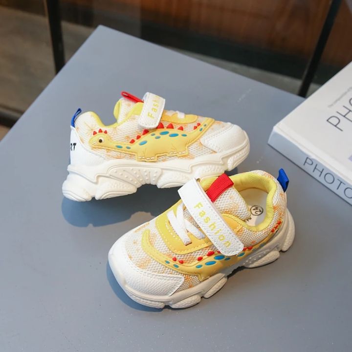 Children's%20Casual%20Sports%20Shoes%20Breathable%20Mesh%20Velcro%20Elastic%20Strap%20Colour%20Block%20Anti-slip%20Running%20Sneakers%20Daily%20Kids%20Sneakers%20-%20Image%204