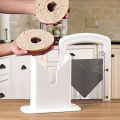 2023 New Original Bagel Guillotine Universal Slicer With Stainless Steel Blade Bread Cake Buns Toast Cutter Kitchen Accessories. 