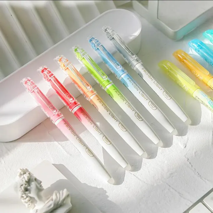 Japanese%20PILOT%20Highlighters%20Erasable%20Natural%20Color%20SFL-10SL%20Marker%20Pen%20Color%20Frixion%20Student%20Soft%20Light%20Color%20Note%20Taking%20Pen%20Amour%20zii%20-%20Image%202