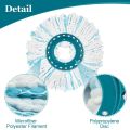 Microfiber Replacement Head Hands-free Rotating Mop Cloth For Leifheit Heads Clean Disc Mop Micro Cleaner Pad Replaceable Mop. 