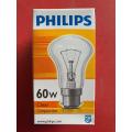 PHILIPS 60W Clear Bulb. 